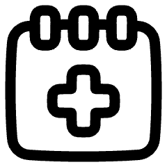 Notepad Add Icon from Plump Line Set