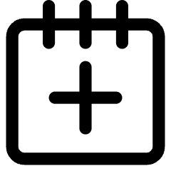 Notepad Add Icon from Core Line Set