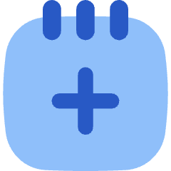Notepad Add Icon from Flex Flat Set