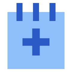 Notepad Add Icon from Sharp Flat Set