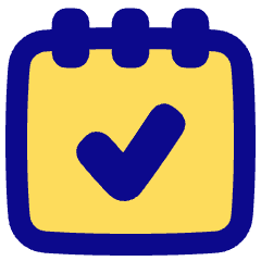 Notepad Check Icon from Plump Pop Set