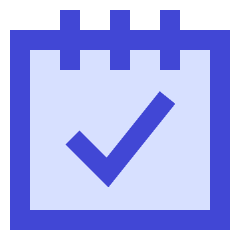 Notepad Check Icon from Sharp Duo Set