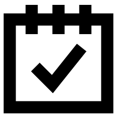 Notepad Check Icon from Sharp Remix Set