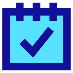 Notepad Check Icon from Sharp Pop Set