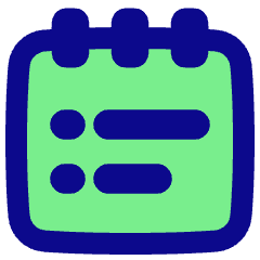 Notepad List Icon from Plump Pop Set