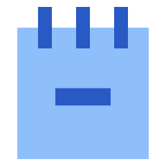 Notepad Subtract Icon from Sharp Flat Set