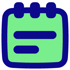 Notepad Text Icon from Plump Pop Set