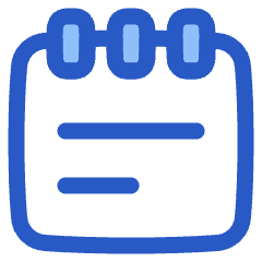 Notepad Text Icon from Plump Duo Set