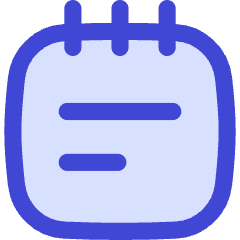 Notepad Text Icon from Flex Duo Set