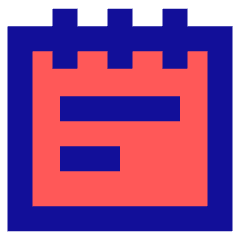 Notepad Text Icon from Sharp Pop Set