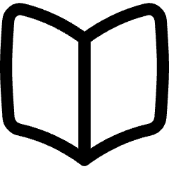 Open Book Icon from Flex Line Set