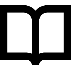 Open Book Icon from Sharp Remix Set