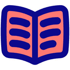 Open Book Icon from Plump Pop Set