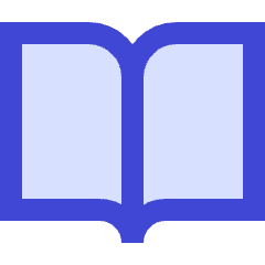 Open Book Icon from Sharp Duo Set
