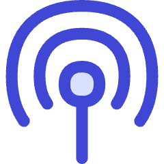 Podcast Wifi Hotspot Icon from Flex Duo Set