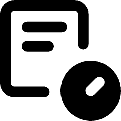 Search History Icon from Core Remix Set