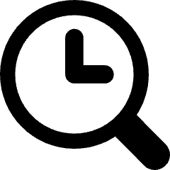 Search History Browser Icon from Core Remix Set