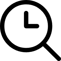 Search History Browser Icon from Core Line Set