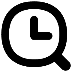 Search History Browser Icon from Flex Solid Set