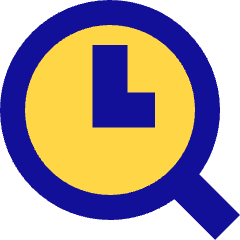 Search History Browser Icon from Sharp Pop Set