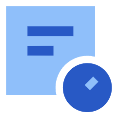 Search History Icon from Sharp Flat Set