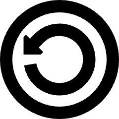 Share Alike Icon from Sharp Remix Set