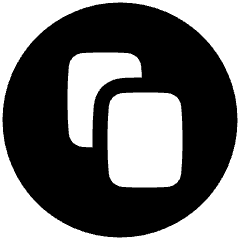 Share Link Circle Icon from Plump Solid Set