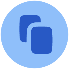 Share Link Circle Icon from Plump Flat Set