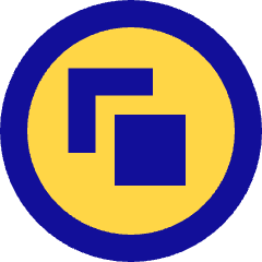 Share Link Circle Icon from Sharp Pop Set