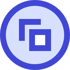 Share Link Circle Icon from Sharp Duo Set