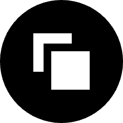 Share Link Circle Icon from Sharp Solid Set