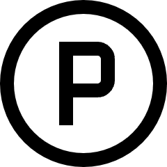 Sound Recording Copyright Icon from Sharp Line Set