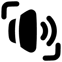 Speaker Select To Speak Icon from Plump Solid Set