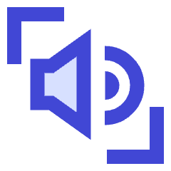Speaker Select To Speak Icon from Sharp Duo Set