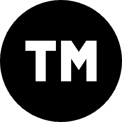 Trademark Icon from Sharp Solid Set