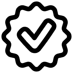 Warranty Badge Highlight Icon from Plump Line Set