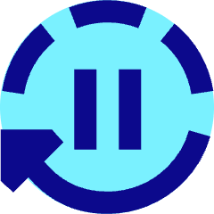 Auto Pause Icon from Sharp Pop Set