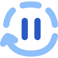 Auto Pause Icon from Flex Flat Set