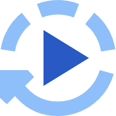 Auto Play Icon from Sharp Flat Set