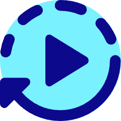 Auto Play Icon from Core Pop Set