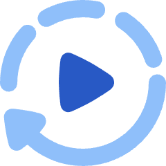 Auto Play Icon from Plump Flat Set
