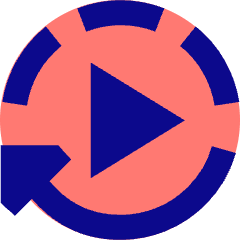 Auto Play Icon from Sharp Pop Set