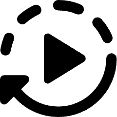 Auto Play Icon from Core Remix Set