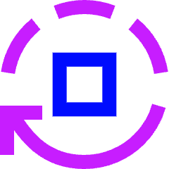 Auto Stop Icon from Sharp Neon Set