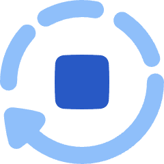 Auto Stop Icon from Plump Flat Set