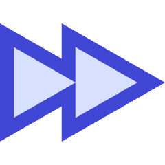 Button Fast Forward 1 Icon from Sharp Duo Set