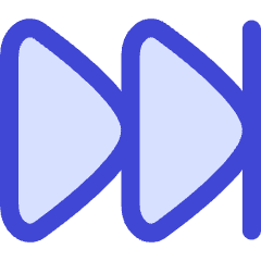 Button Fast Forward 2 Icon from Flex Duo Set