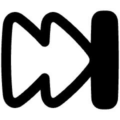 Button Fast Forward 2 Icon from Plump Remix Set