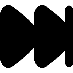 Button Fast Forward 2 Icon from Flex Solid Set