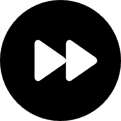 Button Fast Forward Circle 1 Icon from Core Solid Set